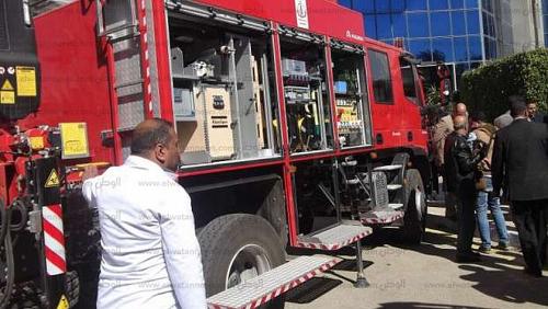 Urgent the criminal laboratory examines the causes of the fire of Nasr City apartment