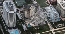 توابع عقار فلوريدا اخلاء مبنى مجاور وارتفاع عدد الضحايا الى 24 متوفيا