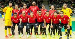 ولعب المنتخب المصري لكرة الصالات ضد المغرب في نهائي البطولة العربية لكرة الصالات