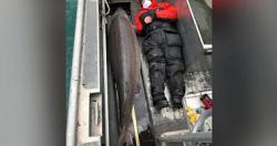 وحش النهر سمكه ضخمه عمرها 100 عام عثر علىها فى نهر امريكى