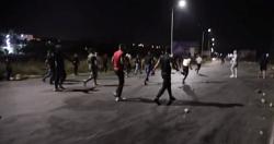 كر وفر بين محتجين فلسطينيين وقوات الاحتلال فى مدينه البيره فيديو