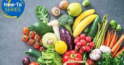 كيف تدرج الخضراوات والفاكهه فى نظامك الغذائى يوميا؟
