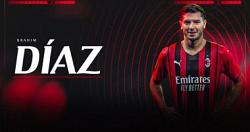 ميلان يضم رسميا براهيم دياز من ريال مدريد على سبيل الاعاره حتى 2023