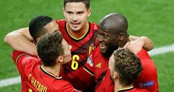 بلجيكا ضد vs vs روسيا لوكاكو يقود الشياطين الحمر وهازارد بديلا فى يورو 2021