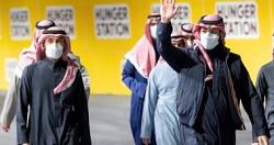 الامير محمد بن سلمان يزور جناح السعوديه باكسبو دبى فيديو