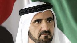 حاكم دبي محمد بن راشد يهنئ السعوديه بيومها الوطني