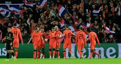 منتخب هولندا يخشى مفاجات الجبل الاسود الليله فى تصفيات كاس العالم