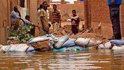 مع استمرار الفيضانات ، يرتفع عدد قتلى الفيضانات في السودان إلى 84