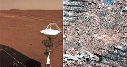 وكاله الفضاء الصينيه تنشر 5 صور جديده لسطح المريخ التقطتها مركبه Zhurong