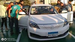 مصر تطلق اول سياره كهربائيه في حضور 3 وزراء