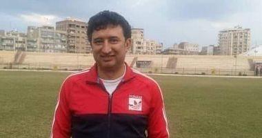 Hany AlAqbi Technical Director of Arsenah and Ahmed Fawzi coach for the goal