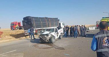 7 people injured in an accident a coup in Suez