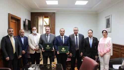 Protocol of cooperation between engineers and the League of Arab States to exchange experiences