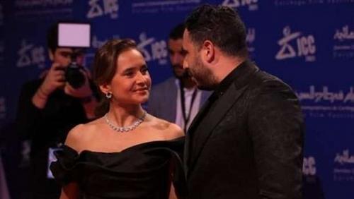 Nelly Karim and her husband Hisham Ashour leads trend after they appeared at Carthage Festival