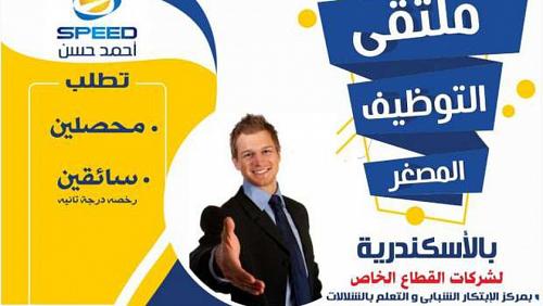 Passive jobs and job opportunities provided by the Ministry of Youth and Sports in Alexandria