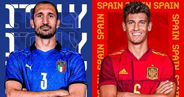 Spain in a firework in front of Italy with a semifinals of Euro 2020 tonight