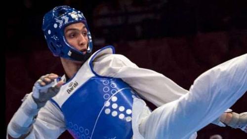 After qualifying for a quarter of the Taekwondo 5 Information on the player Saif Issa