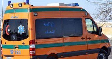 6 people were injured in two car collision in Minya
