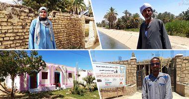 I know the objectives of a decent life initiative in Egypts villages aimed at developing infrastructure