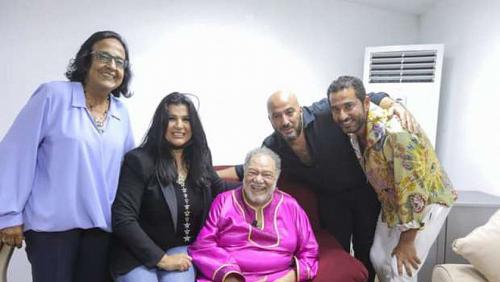 Amr Saad and Mona Shazly and Abdul Reham Kamal Diouf Yama in the bursa