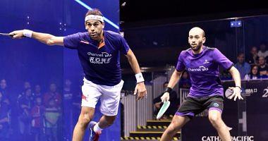 A dramatic confrontation between Mohamed Shorbagy and his brother Marwan in the Champions League Championship