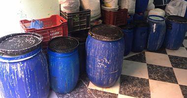 13 tons of detergents and unknown feeds were seized by a residency campaign