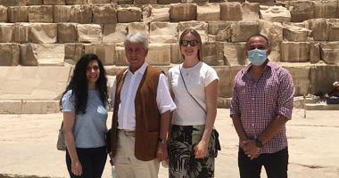 International President for Modern Brochures visits the Museum of Egyptian Civilization and Pyramids