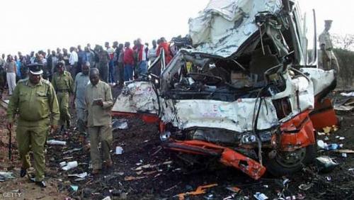 The fall of an Ethiopian military aircraft west of Somalia and collided with a truck in East Tanzania
