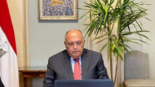The text of Sameh Shukri in the meeting of the African Peace and Security Council on Libya