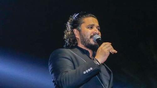 Mustafa Hajjaj performs the concert at the Makti Al Qalah Festival today