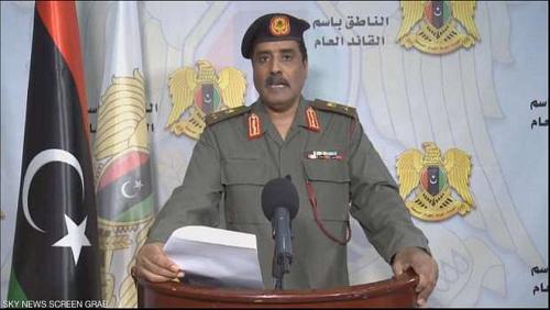 Al Mismari the armed forces distance themselves from interfering in political affairs