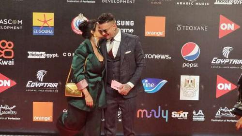 The wife of Ahmed Al Fishawi is accepted on Red Carpet Festival El Gouna Photos