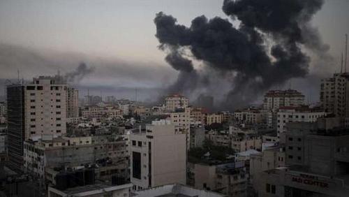 Arab journalists Israeli aggression caused the displacement of 10000 Palestinians from Gaza