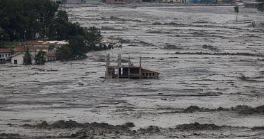 At least 7 killed and more than 20 missing due to floods by Nepal Video and Photos