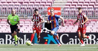 Barcelona match against Atletico Madrid in the Spanish league