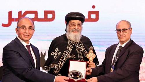 Pope Tawadros thanks Sisi to revive the course of the Holy Family