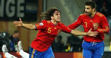 Gul Morning Puyol is tightened in half of the 2010 World Cup