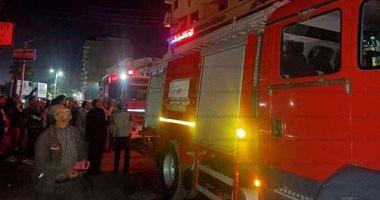 Control of a fire broke up with a railway in the Hagan area in Qena