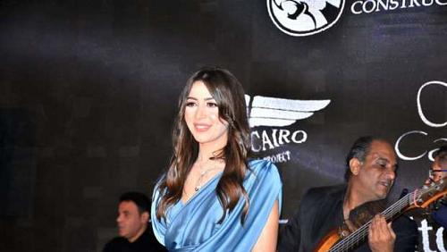 Gardens shine at her party in Heliopolis amid the presence of a group of art stars
