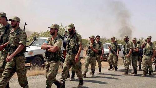 Armed factions bombarded Rural Idlib and Aleppo and the fall of Syrian forces