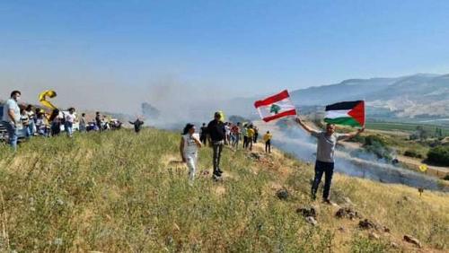 URGENT The Israeli army bombs a number of goals in Lebanon