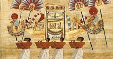 How are the ancient Egyptians celebrated the coming of the New Year