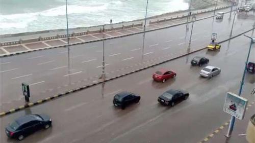 The fall of rain tomorrow on the governorates of Egypt is mild to medium