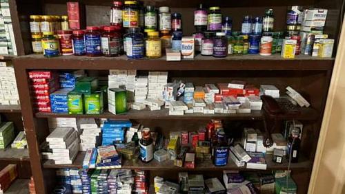 5 million unknown pharmaceutical tablets are seized and customs smuggled in Cairo