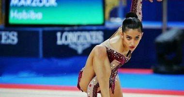 Tokyo 2020 Habiba Marzouk achieved 2215 in the second round in the rhythmic gymnastics
