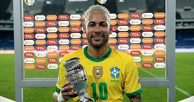 Neymar is the best player in the Brazil team against Chile by Cuba America