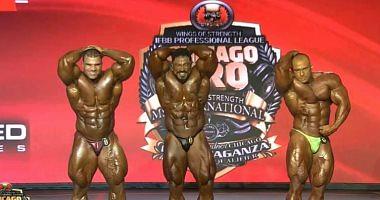 Learn about the results of Egyptian players at the Chicago Pro Championship for Bodybuilding