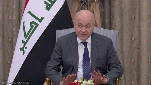 Iraqi president admits that the reality of Iraq requires change and reform