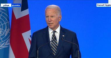 Joe Biden at the Summit of Glasgow did not face the worst of climate change so far