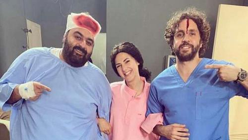 Donia Samir Ghanem achieved 249 thousand pounds in her new movie delivering the people yesterday Monday